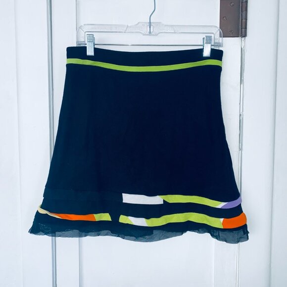 Paramita Skirt with Neon Waist and Trim Detailing - Picture 15 of 15